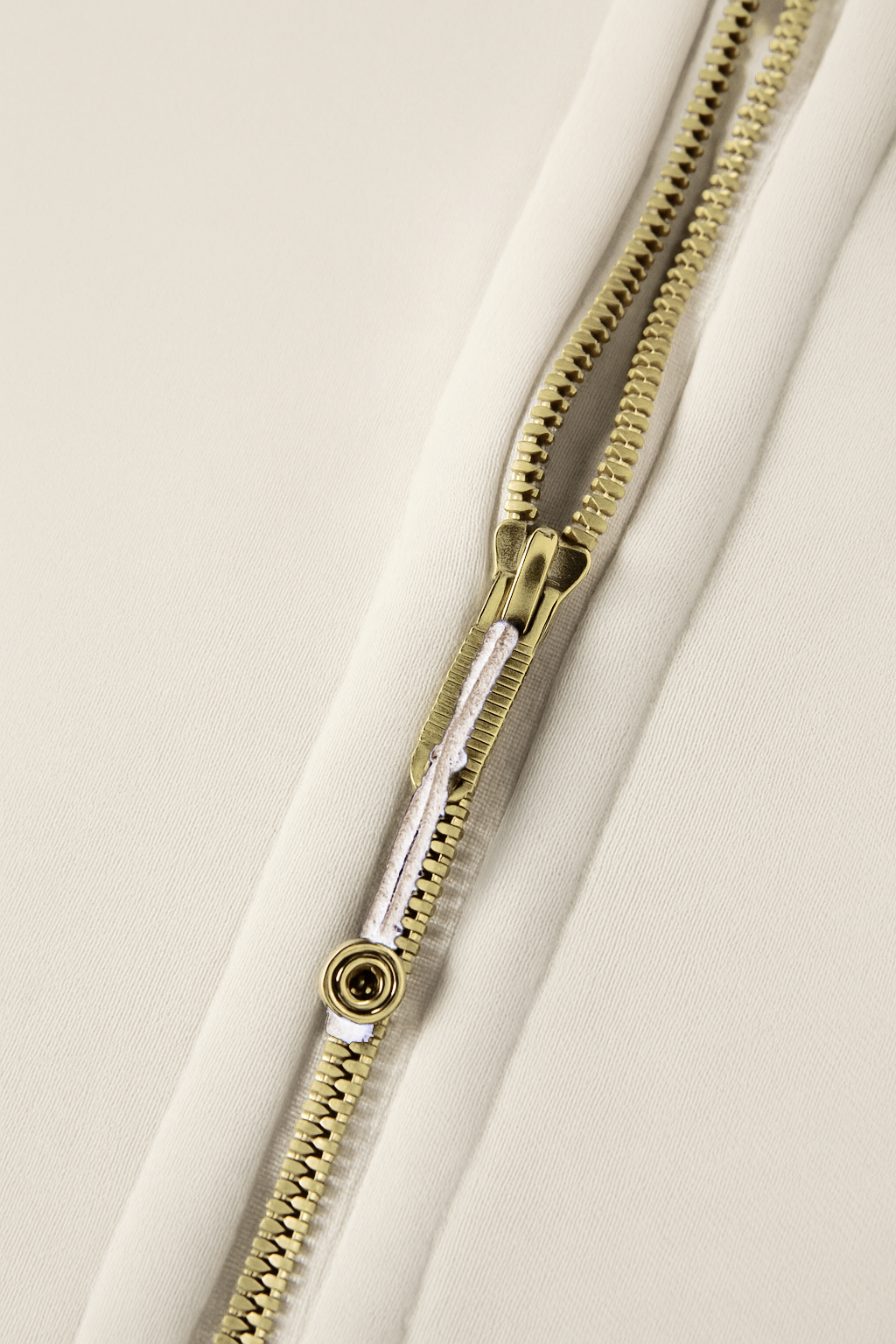 PRIVLGD Cropped Half-Zip Sweatshirt