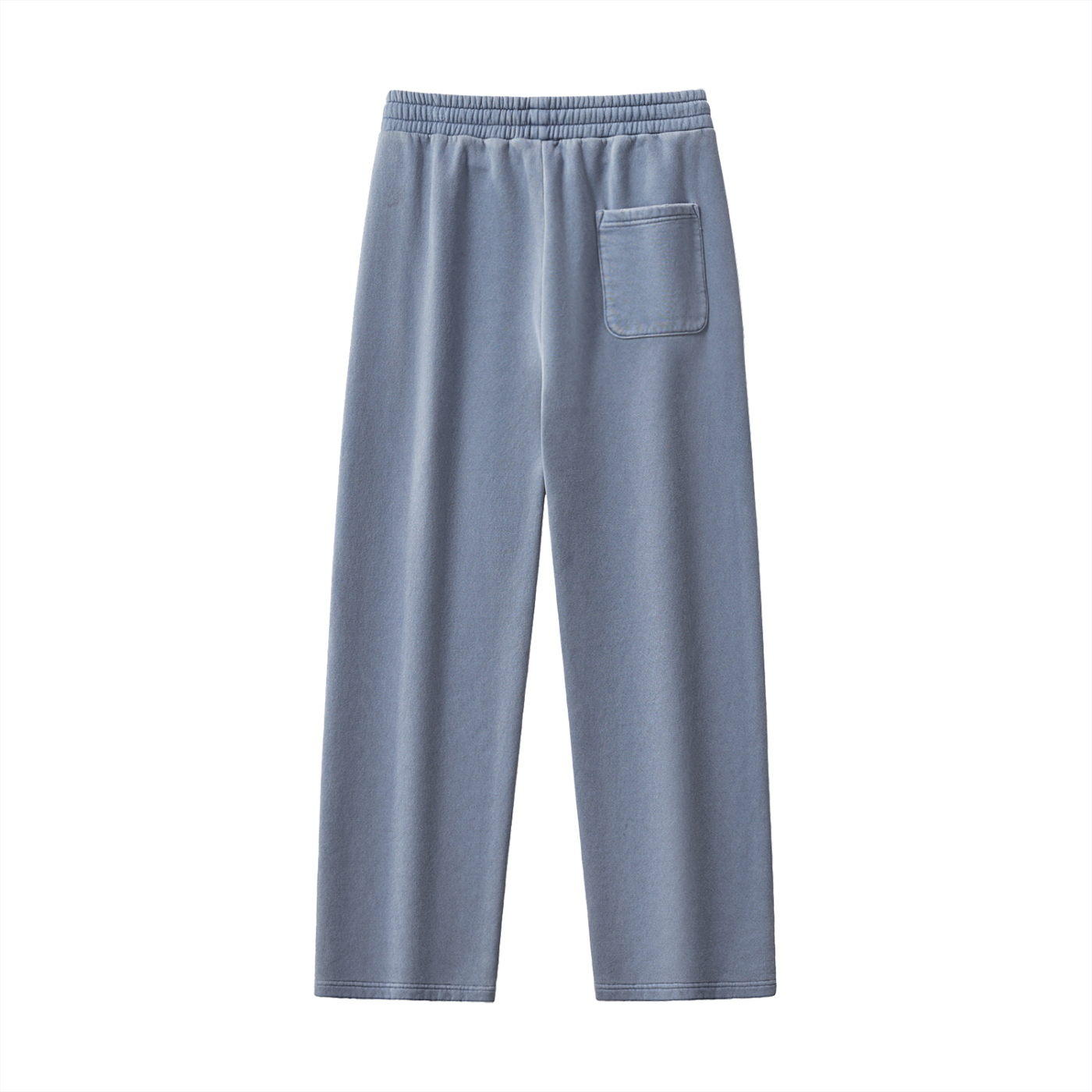 Frayed Enzyme Washed Fleece Sweatpants