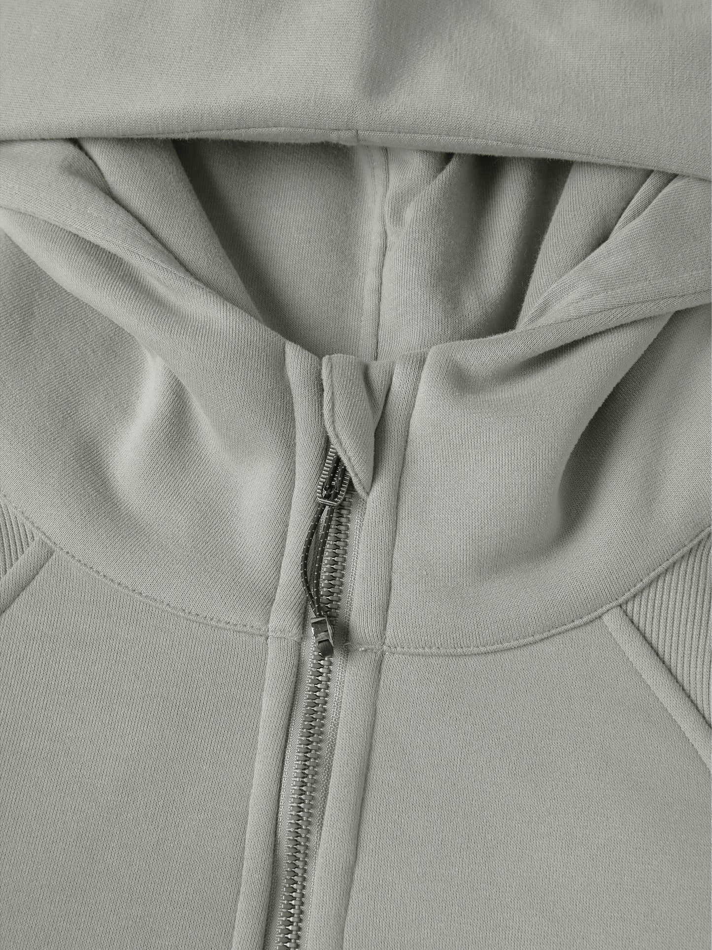 PRIVLGD Cropped Zip-Through Hoodie