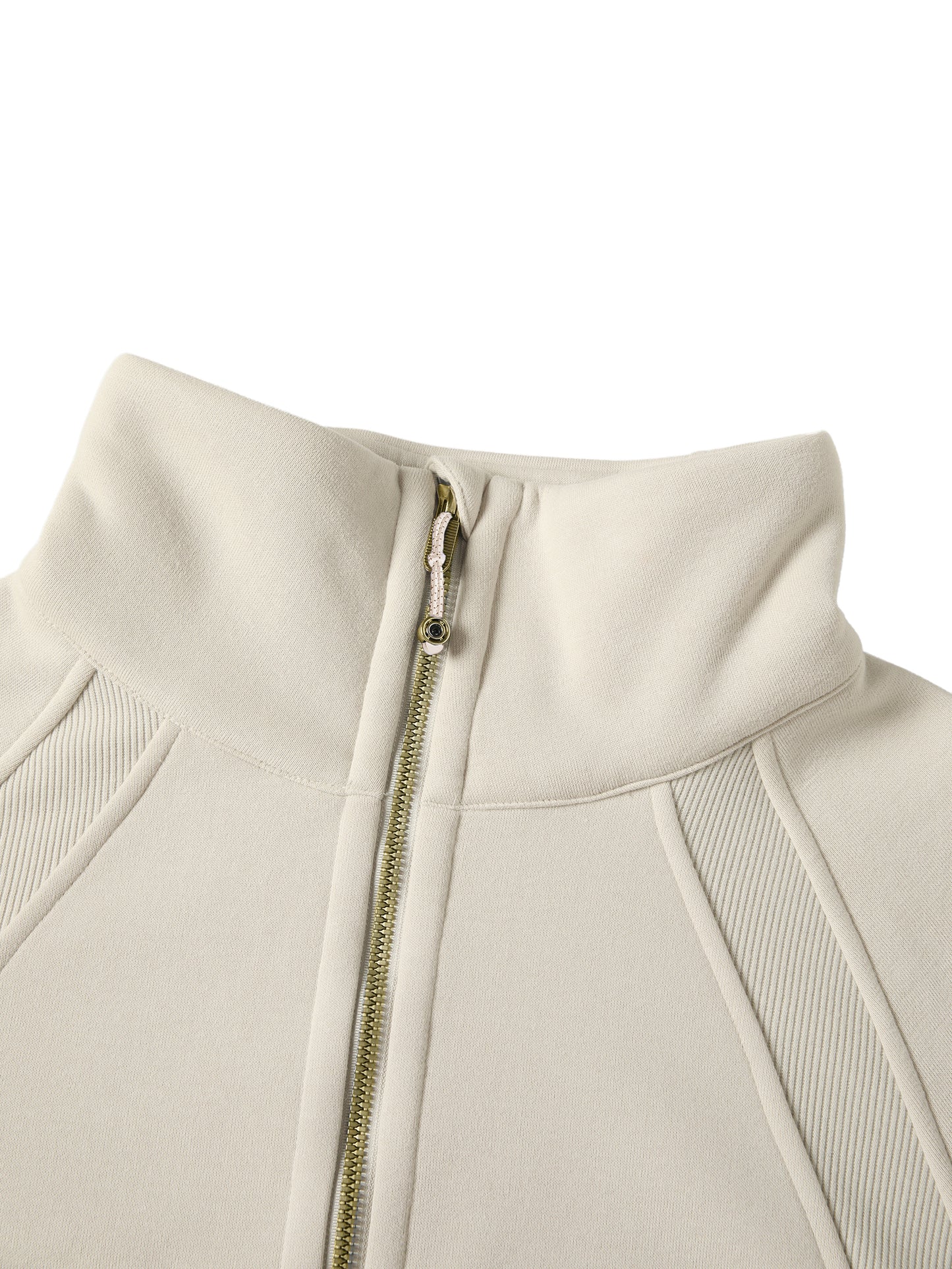 PRIVLGD Cropped Half-Zip Sweatshirt